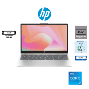 LAPTOP HP 15-FD0152LA 15.6" TOUCH SCREEN FHD INTEL CORE I5-1334U 8 GB RAM DDR4 512 GB SSD FREEDOS B9TS2LA#ABM