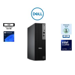 COMPUTADORA DELL PRO QCS1250 INTEL ULTRA 7 265 16GB RAM DDR5 512GB SSD GRAFICOS INTEGRADOS WINDOWS 11 PRO