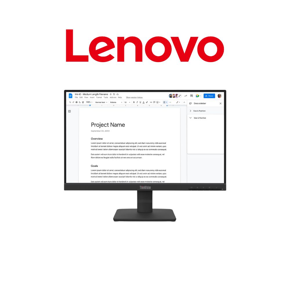 MONITOR LED LENOVO THINKVISION S22-4E 21.5″ WLED VA FHD 100HZ HDMI VGA