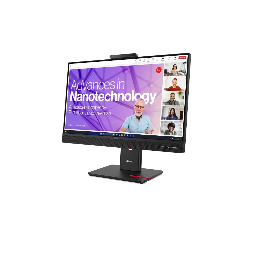 MONITOR LED LENOVO THINKVISION T24V-30 23.8″ WLED IPS FHD 120HZ 4MS USB-C HDMI DP RJ45 WEBCAM 5MP - Imagen 2