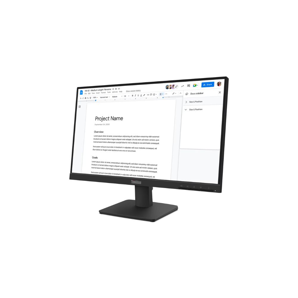 MONITOR LED LENOVO THINKVISION S22-4E 21.5″ WLED VA FHD 100HZ HDMI VGA - Imagen 2
