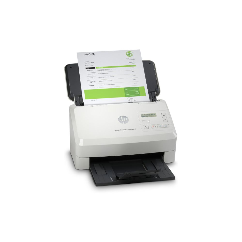 ESCANER A COLOR HP ScanJet Enterprise Flow 5000 s5 65 PPM / 130 IPM ADF 80 HOJAS USB 3.0 - Imagen 2