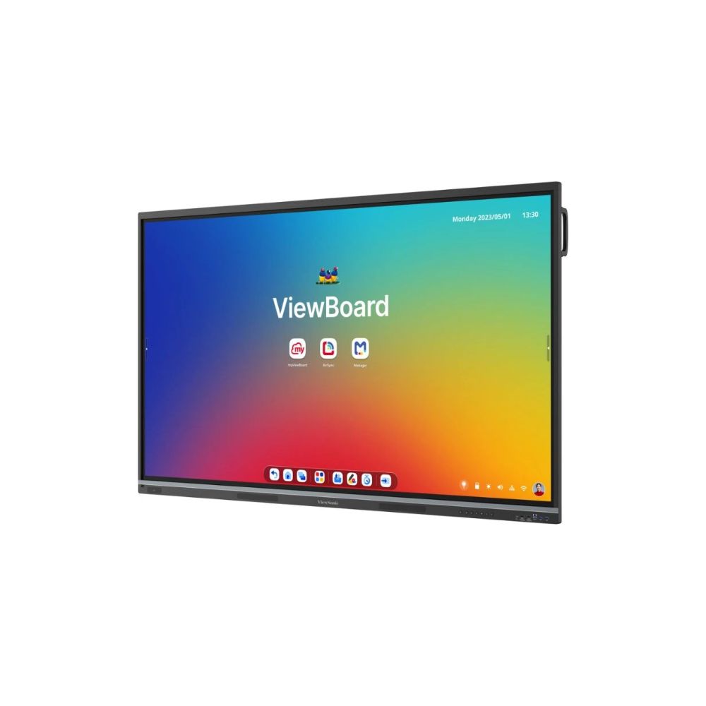 PANTALLA INTERACTIVA TACTIL ViewSonic VIEWBOARD 75″ 4K UHD D-LED ANDROID 14 EDLA USB-C HDMI DP 16GB RAM 128GB 50 PUNTOS TACTILES 500 NITS - Imagen 3