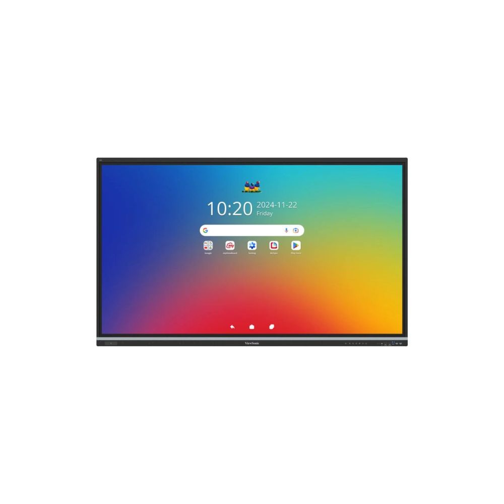 PANTALLA INTERACTIVA TACTIL ViewSonic VIEWBOARD 75″ 4K UHD D-LED ANDROID 14 EDLA USB-C HDMI DP 16GB RAM 128GB 50 PUNTOS TACTILES 500 NITS - Imagen 5