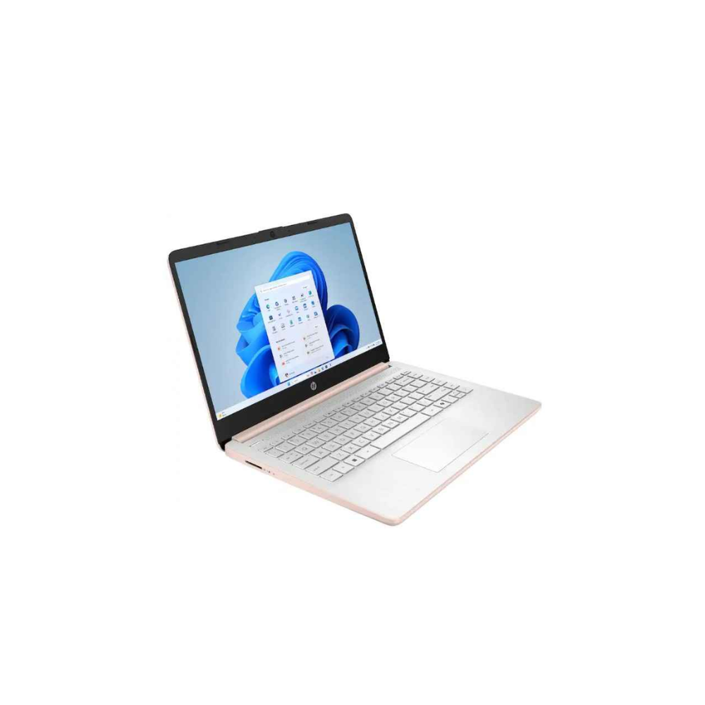 LAPTOP HP 14-DQ6105DX 14″ HD INTEL PROCESSOR N150 4GB RAM 128GB SSD INTEL UHD GRAPHICS WINDOWS 11 PALE ROSE GOLD - Imagen 2