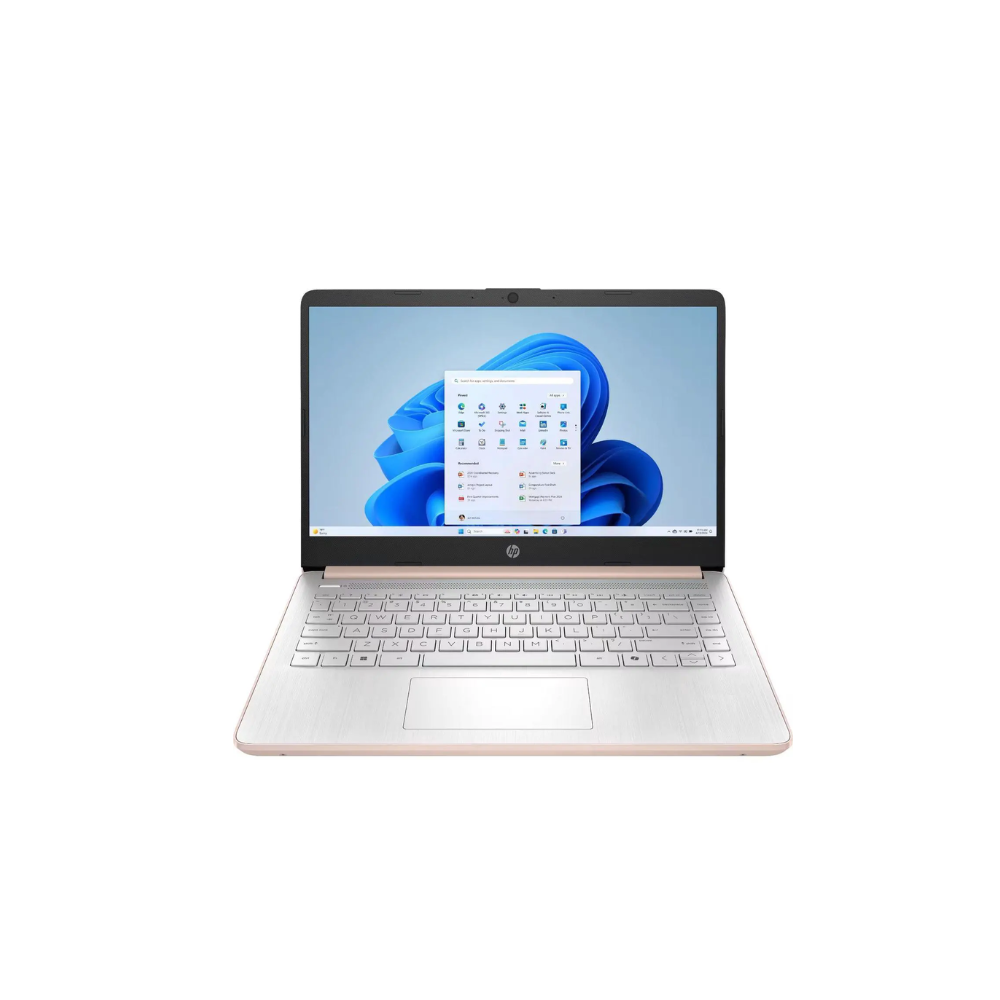 LAPTOP HP 14-DQ6105DX 14″ HD INTEL PROCESSOR N150 4GB RAM 128GB UFS INTEL UHD GRAPHICS WINDOWS 11 HOME PALE ROSE GOLD - Imagen 3