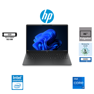LAPTOP HP 200 G2i INTEL CORE 7 150U 16" WUXGA IPS 16GB DDR5 512GB SSD INTEL GRAPHICS