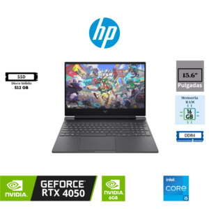 LAPTOP HP VICTUS GAMING 15-FA2013LA INTEL CORE I5-13420H 15.6″ FHD IPS 144HZ 16GB DDR4 512GB SSD NVIDIA GEFORCE RTX 4050 6GB WINDOWS 11 HOME