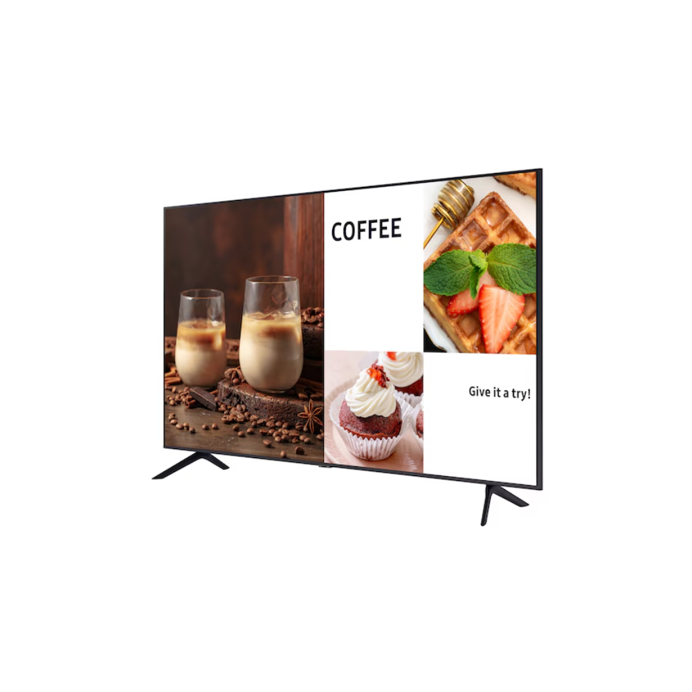 PANTALLA COMERCIAL SAMSUNG BUSINESS TV 75″ 4K UHD CRYSTAL PROCESSOR 4K HDR10+ TIZEN WIFI BLUETOOTH HDMI USB - Imagen 2