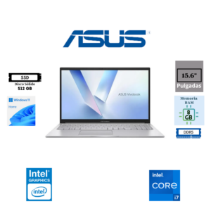 LAPTOP ASUS VIVOBOOK 15 TOUCH F1504VAP 15.6" INTEL CORE 7 150U 8GB 512GB SSD INTEL GRAPHICS WINDOWS 11 HOME