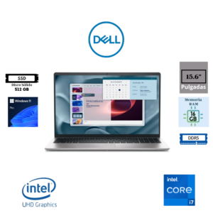 LAPTOP DELL PRO 15 ESSENTIAL 15.6" INTEL CORE I7-1355U 16GB DDR5 512GB SSD INTEL UHD GRAPHICS FHD WINDOWS 11 PRO