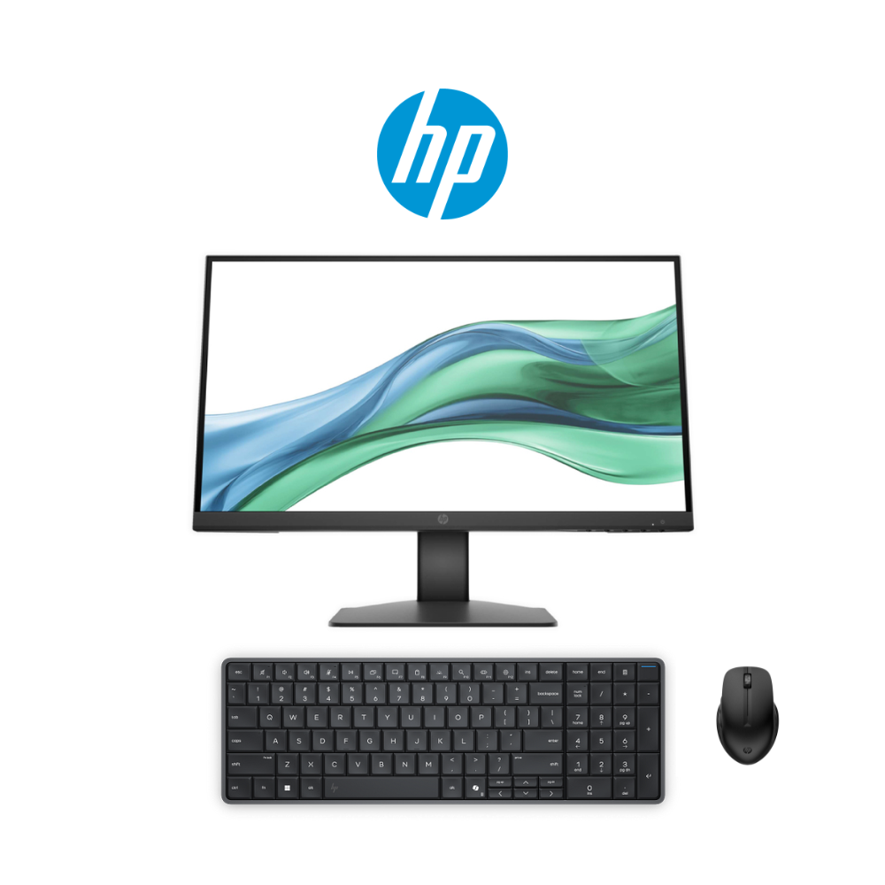 COMPUTADORA HP ELITEBOARD G1A AMD RYZEN AI 5 PRO 340 16GB DDR5 512SSD WINDOWS 11 PRO + MONITOR HP SERIE 3 PRO 322PE 21.45" FHD IPS 100HZ HDMI VGA