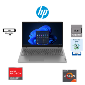 LAPTOP LENOVO V15 G4 ABP 15.6" AMD RYZEN 7 7730U 16GB DDR4 1TB SSD AMD RADEON GRAPHICS FHD FREEDOS