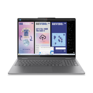 LAPTOP LENOVO YOGA 7I 2-1 16ILL10 INTEL CORE ULTRA 7 256V 512GB SSD 16GB DDR5 INTEL ARC GRAPHICS 140V 16 WUXGA (1920X1200) TOUCHSCREEN WIN 11 COLOR LUNA GREY