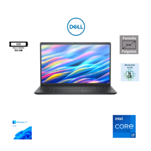 LAPTOP DELL 4CDJW 15.6″ FHD TACTIL INTEL CORE I7-1355U 16GB RAM DDR4 512GB SSD INTEL UHD GRAPHICS WINDOWS 11 HOME