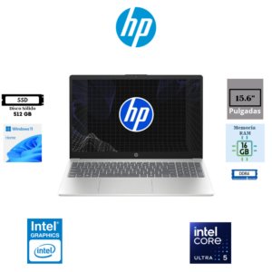 LAPTOP HP 15-FD2352LA 15.6" FHD INTEL CORE ULTRA 5 225U 16GB RAM 512GB SSD WINDOWS 11 HOME PLATA