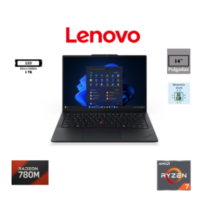LAPTOP LENOVO THINKPAD E14 GEN 7 14" WUXGA AMD RYZEN 7 250 32GB RAM DDR5 1TB SSD AMD RADEON 780M GRAPHICS WINDOWS 11 PRO